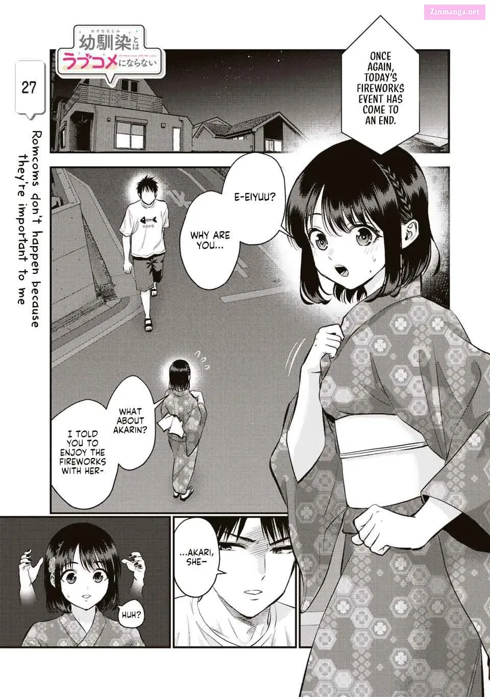 Osananajimi to wa LoveCome ni Naranai Zinmanga X Chapter 27 Page 1