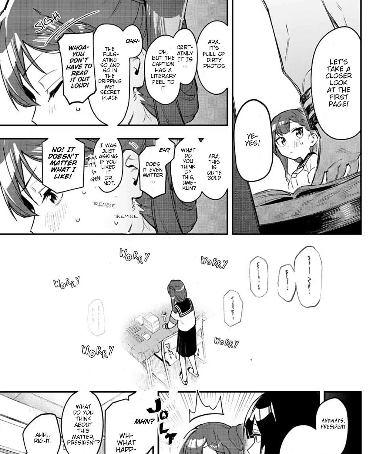 Seitokai ni mo Ana wa Aru! Zinmanga X Chapter 5 Page 14