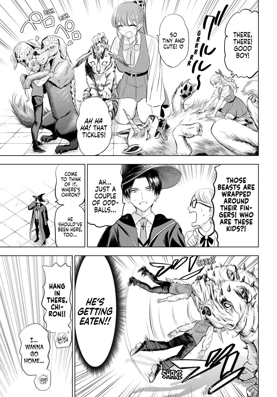 Kuroneko To Majo No Kyoushitsu Zinmanga X Chapter 66 Page 7