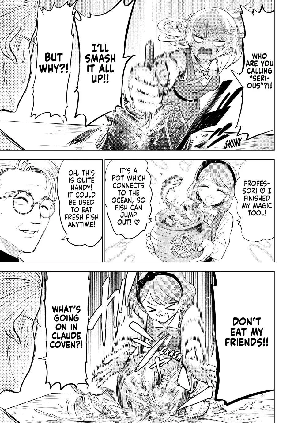 Kuroneko To Majo No Kyoushitsu Zinmanga X Chapter 66 Page 9