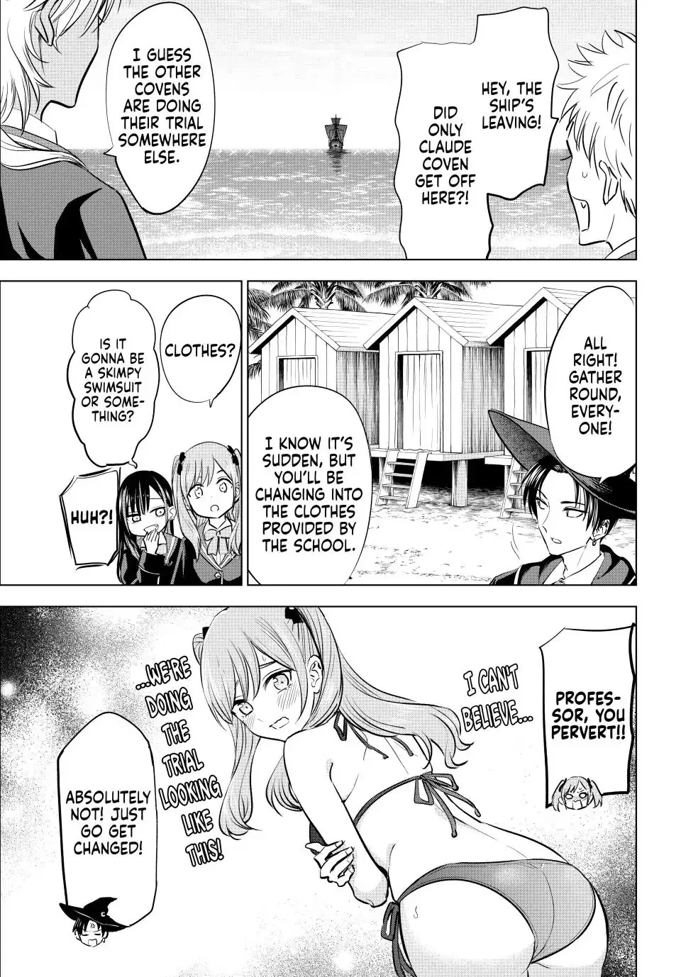 Kuroneko To Majo No Kyoushitsu Zinmanga X Chapter 45 Page 5