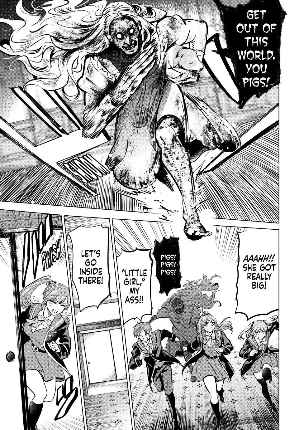 Kuroneko To Majo No Kyoushitsu Zinmanga X Chapter 42 Page 17