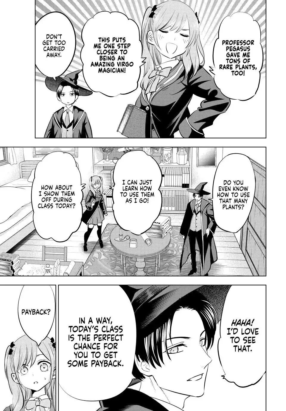 Kuroneko To Majo No Kyoushitsu Zinmanga X Chapter 40 Page 3