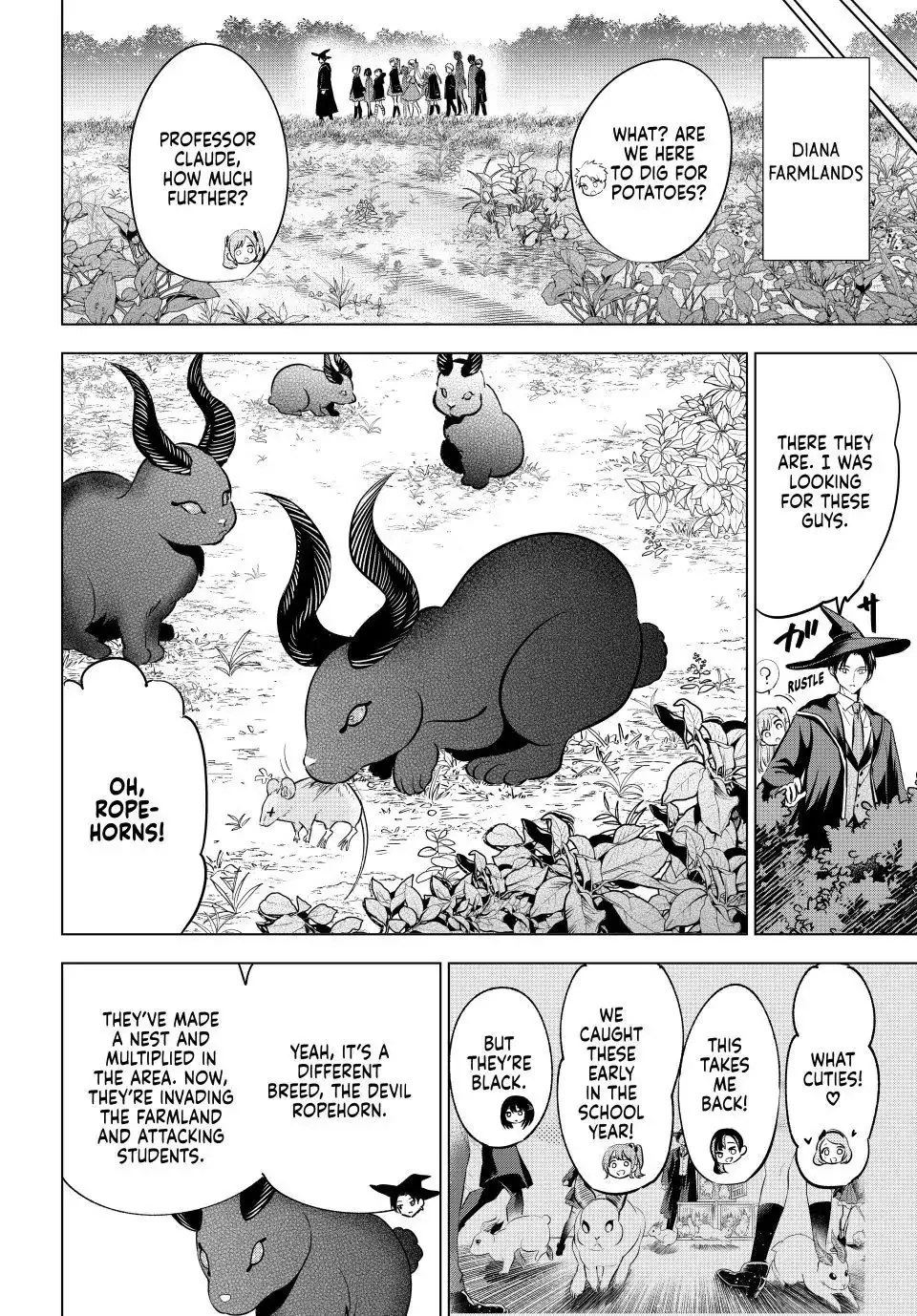 Kuroneko To Majo No Kyoushitsu Zinmanga X Chapter 40 Page 4
