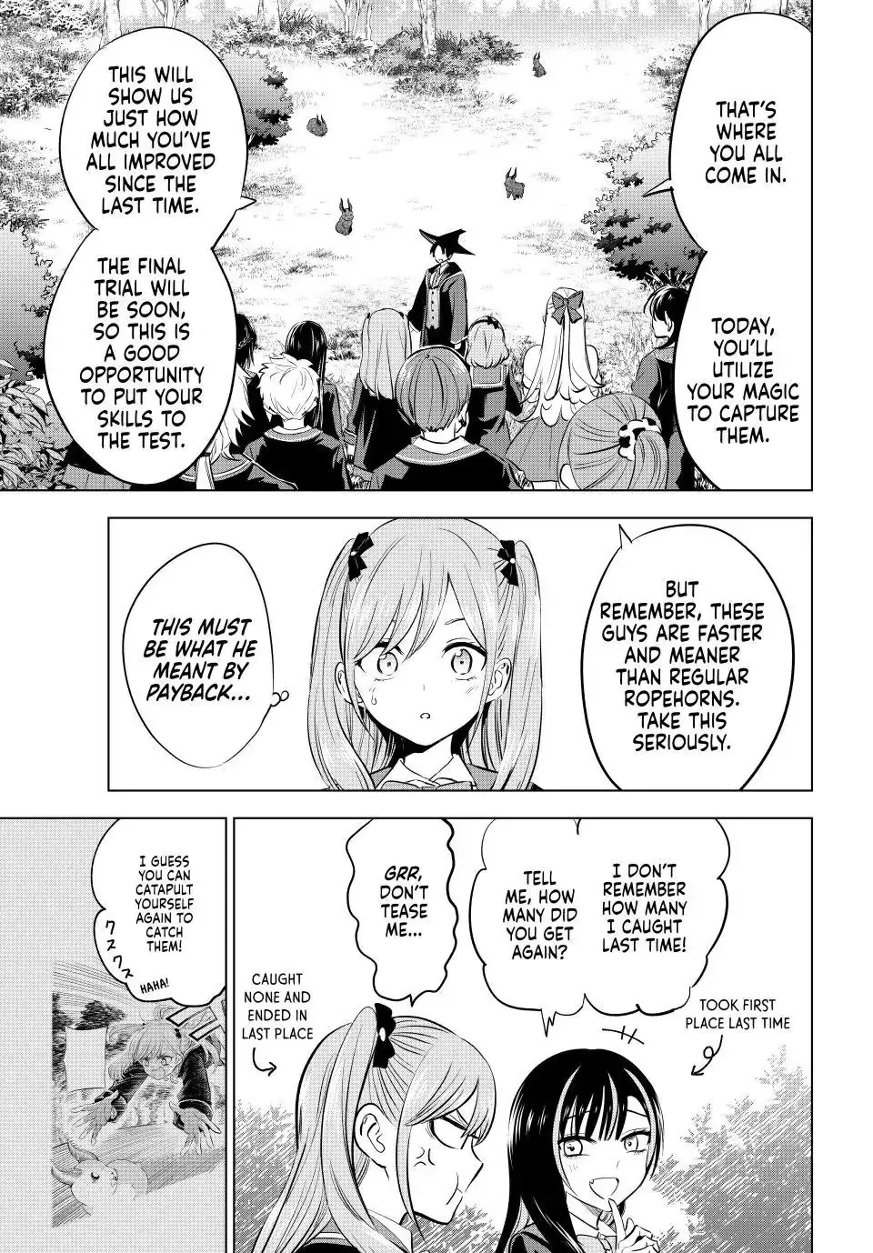Kuroneko To Majo No Kyoushitsu Zinmanga X Chapter 40 Page 5