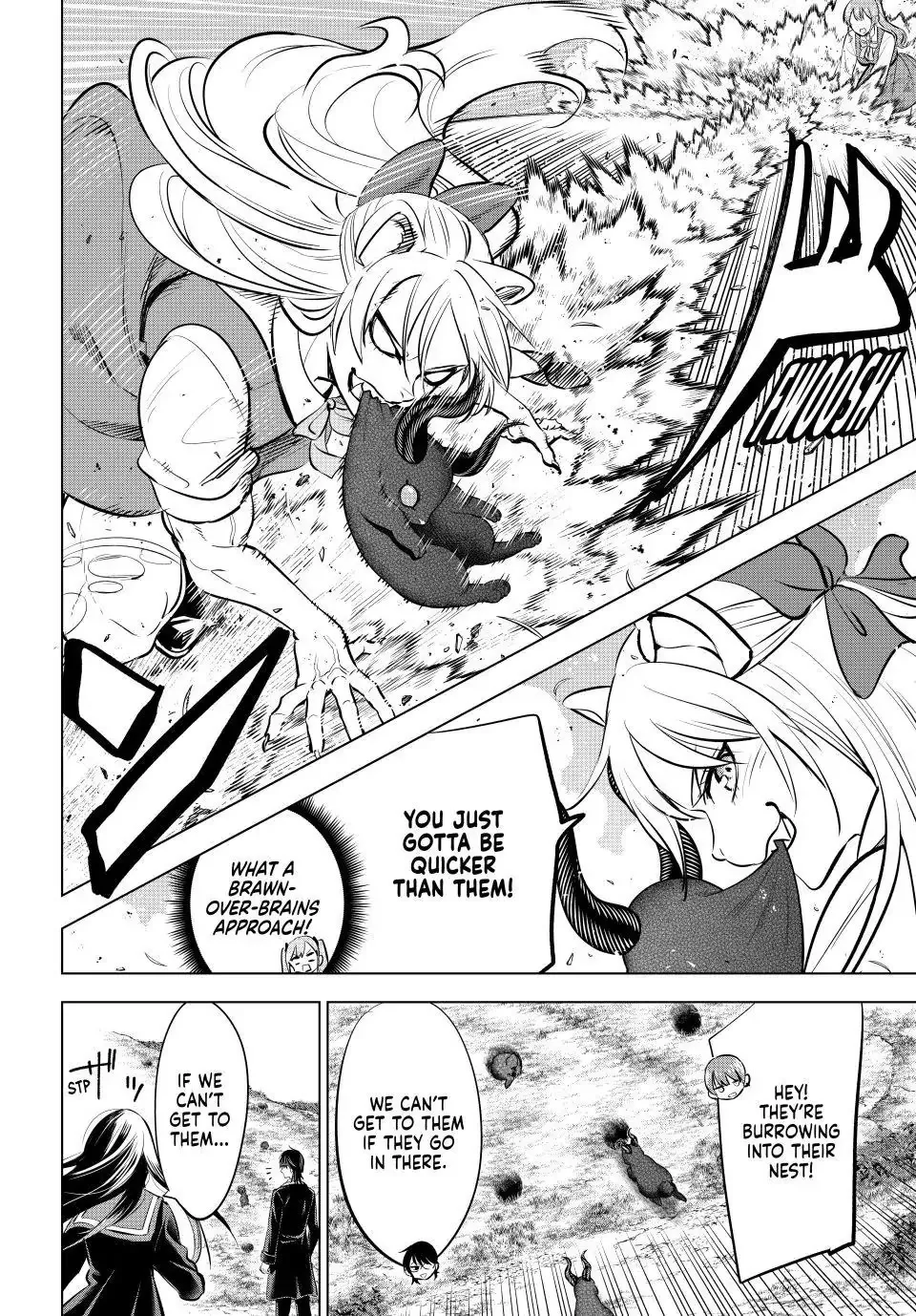 Kuroneko To Majo No Kyoushitsu Zinmanga X Chapter 40 Page 8