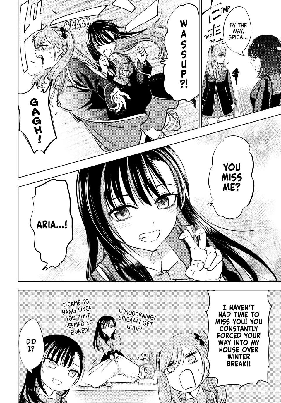 Kuroneko To Majo No Kyoushitsu Zinmanga X Chapter 36 Page 6