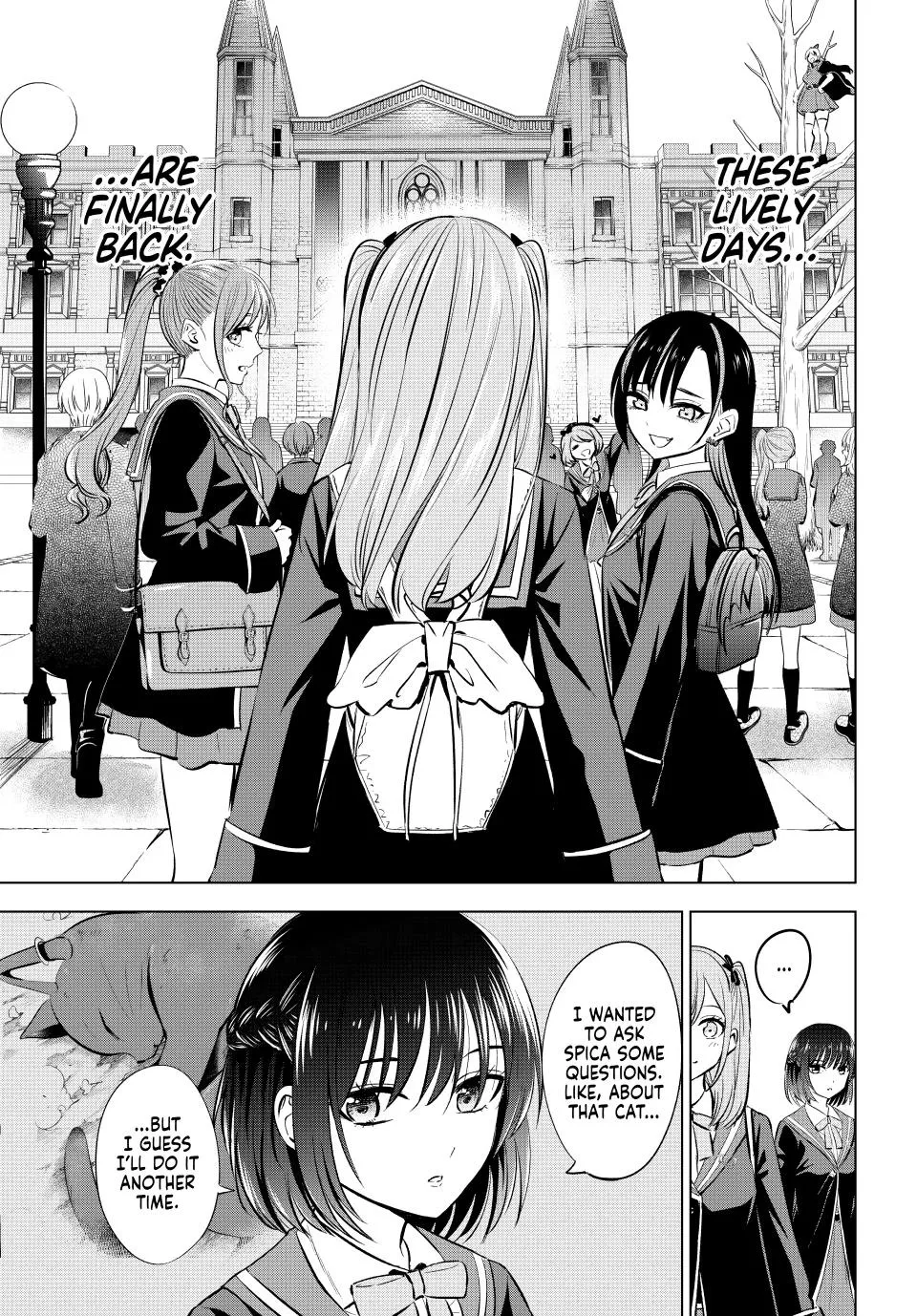 Kuroneko To Majo No Kyoushitsu Zinmanga X Chapter 36 Page 9