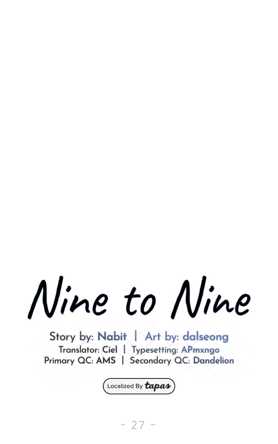 Nine To Nine Zinmanga X Chapter 27 Page 62