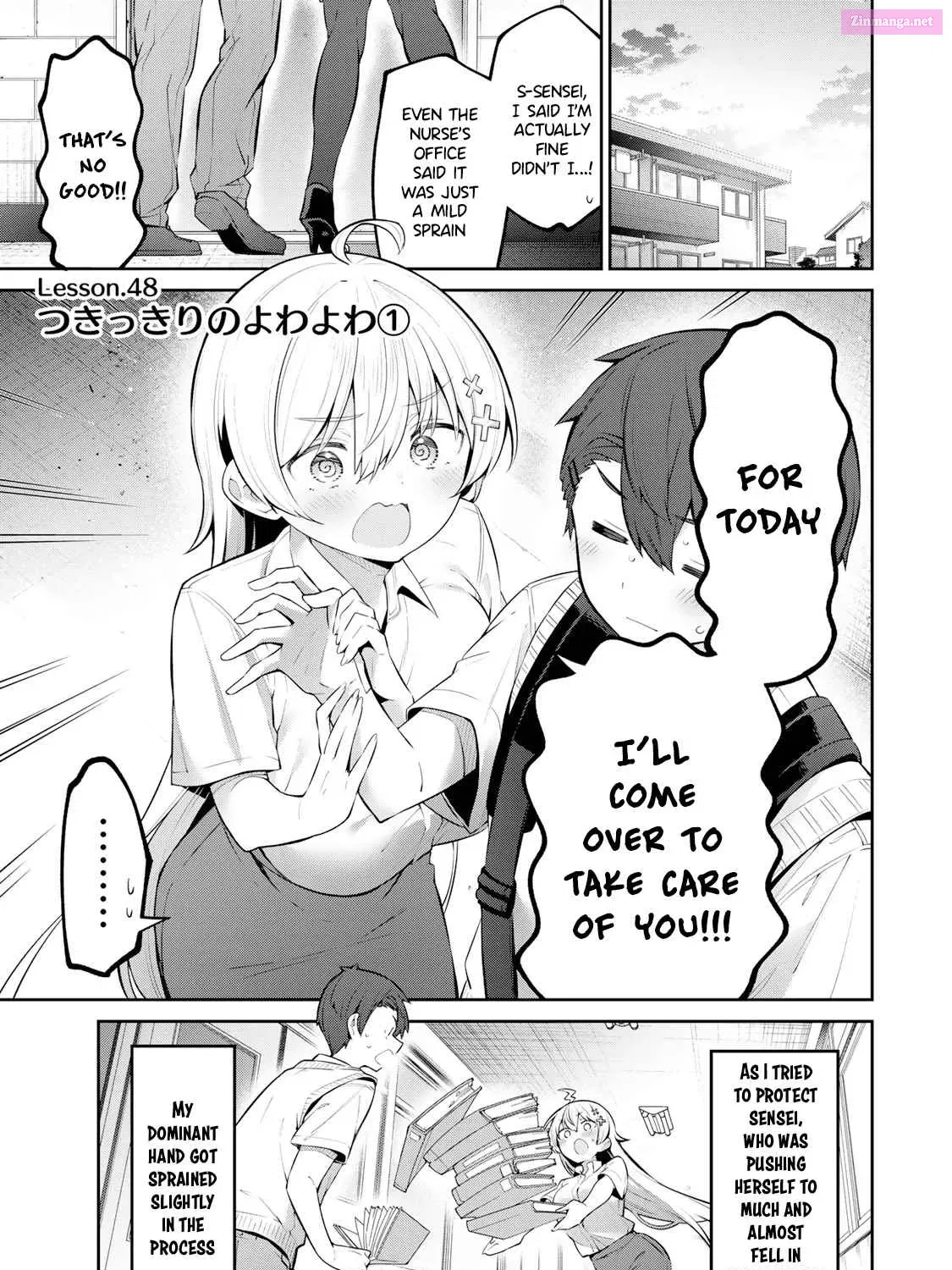 Yowa Yowa Sensei Zinmanga X Chapter 48 Page 1
