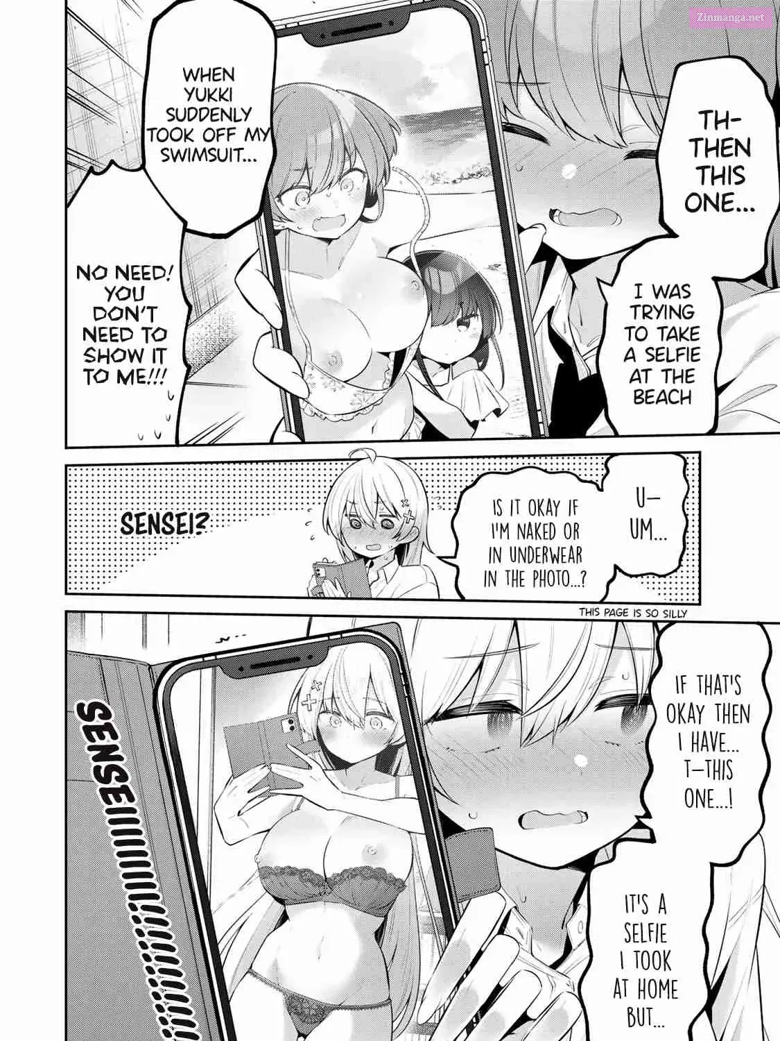 Yowa Yowa Sensei Zinmanga X Chapter 44 Page 15