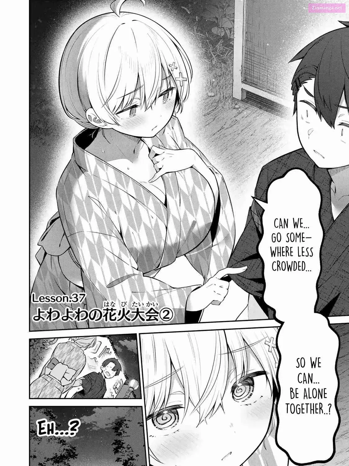 Yowa Yowa Sensei Zinmanga X Chapter 37 Page 3