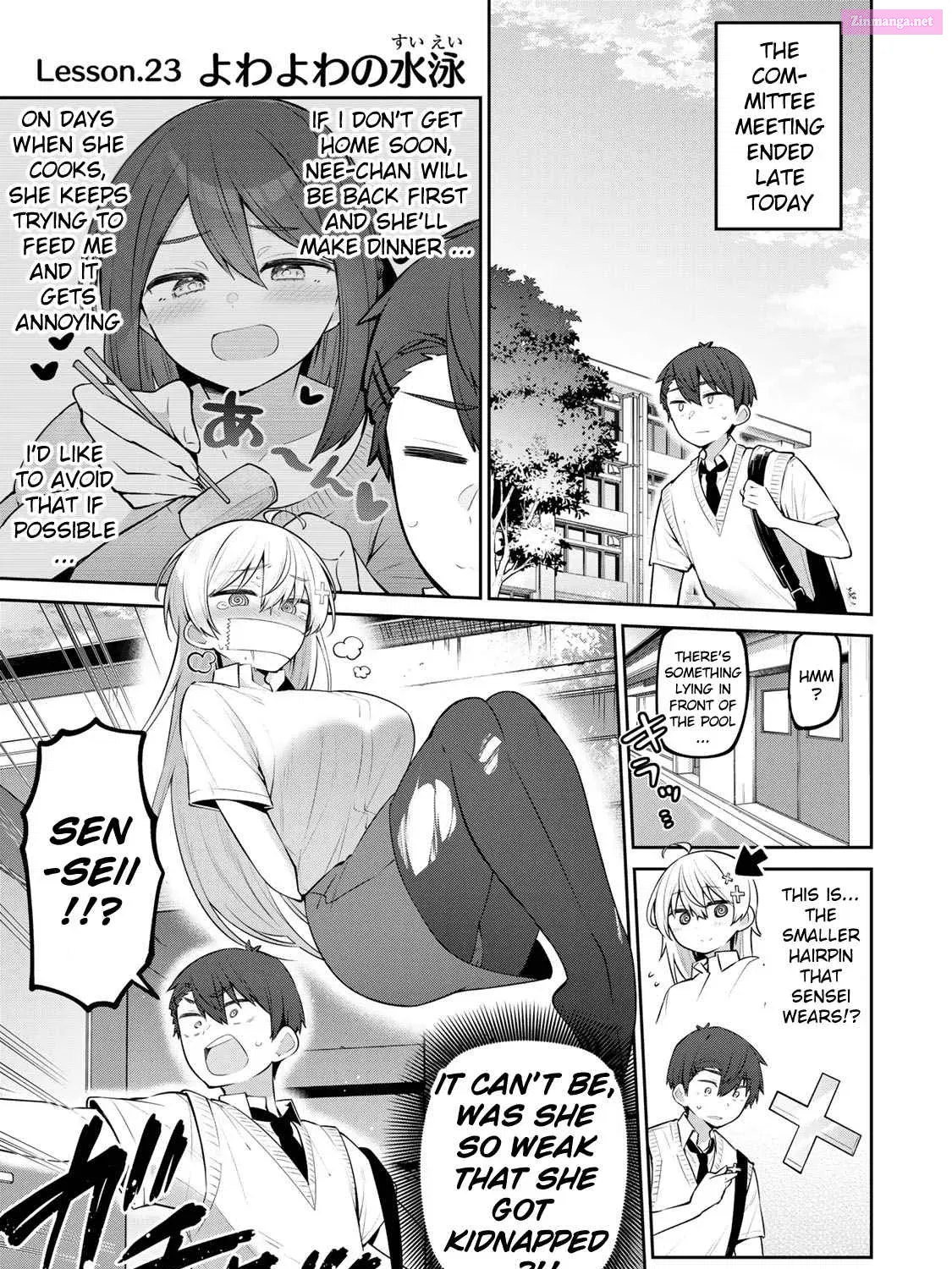 Yowa Yowa Sensei Zinmanga X Chapter 23 Page 1