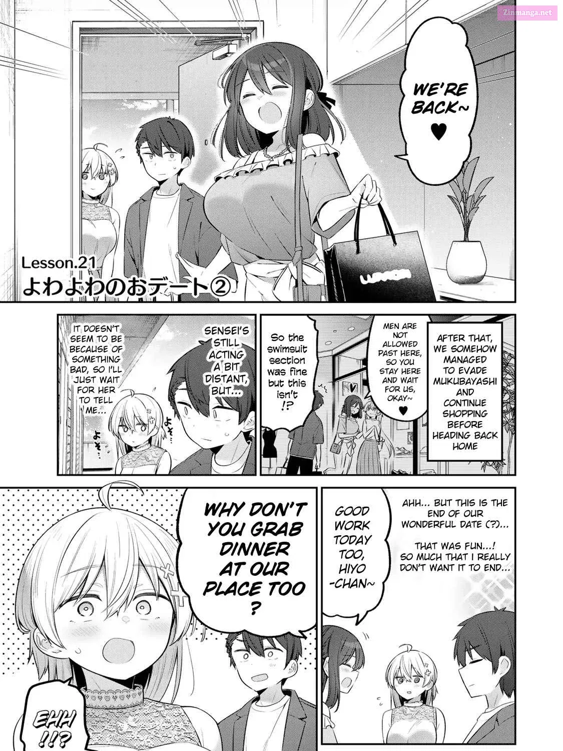 Yowa Yowa Sensei Zinmanga X Chapter 21 Page 1