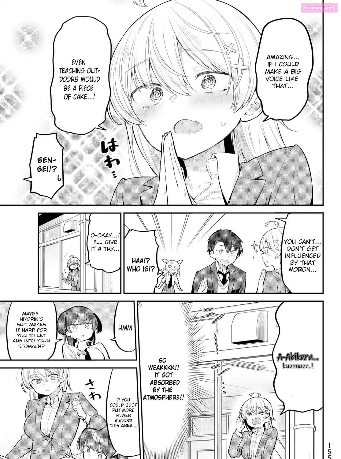 Yowa Yowa Sensei Zinmanga X Chapter 8 Page 21