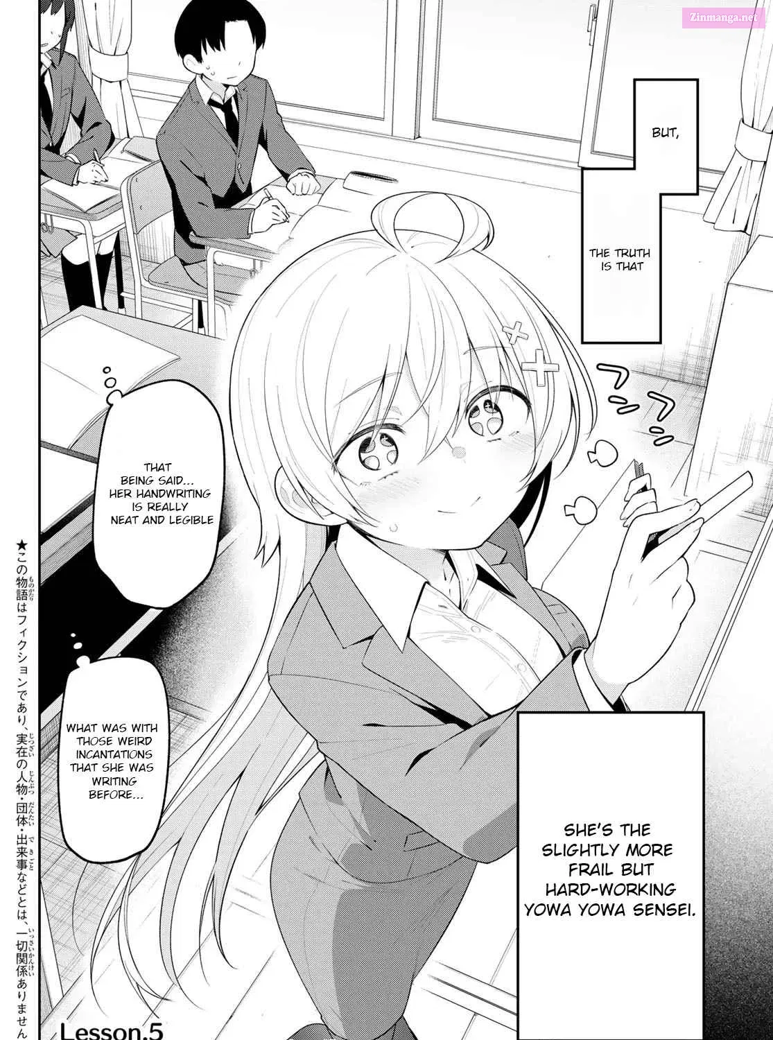Yowa Yowa Sensei Zinmanga X Chapter 5 Page 15