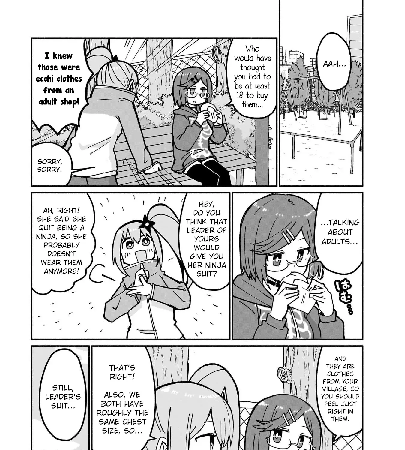Ninja to Koroshiya no Futarigurashi Zinmanga X Chapter 19 Page 21
