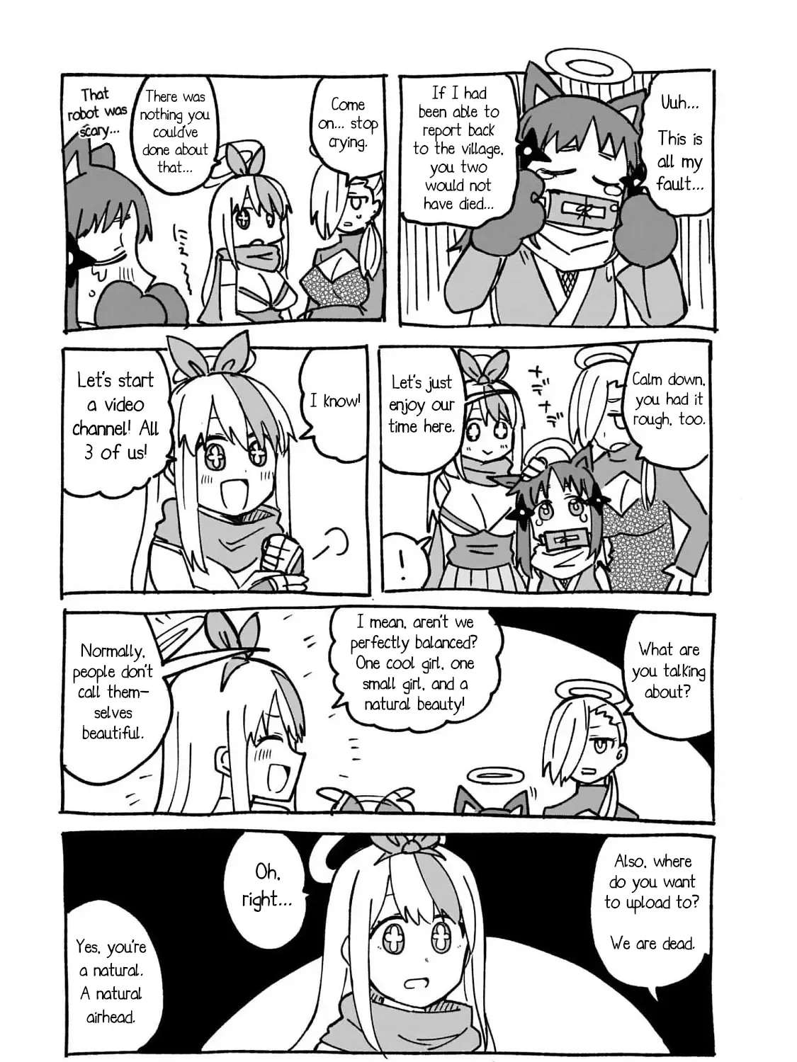 Ninja to Koroshiya no Futarigurashi Zinmanga X Chapter 17.5 Page 25