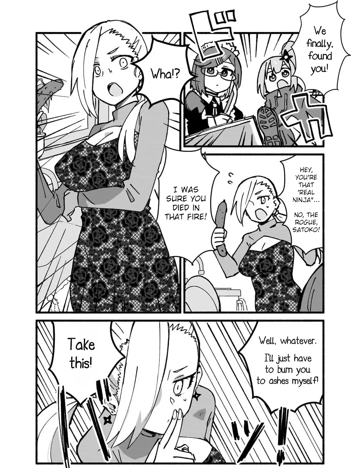 Ninja to Koroshiya no Futarigurashi Zinmanga X Chapter 17 Page 27