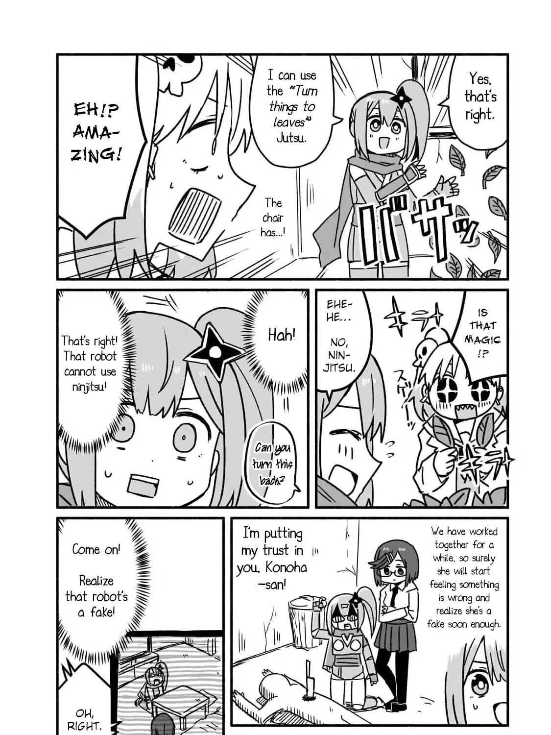 Ninja to Koroshiya no Futarigurashi Zinmanga X Chapter 10 Page 19