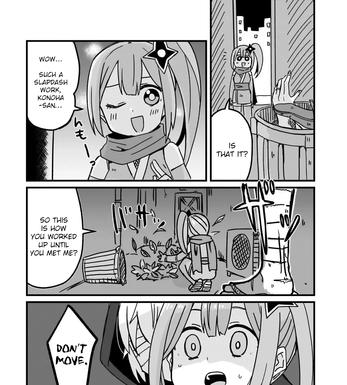 Ninja to Koroshiya no Futarigurashi Zinmanga X Chapter 8 Page 21
