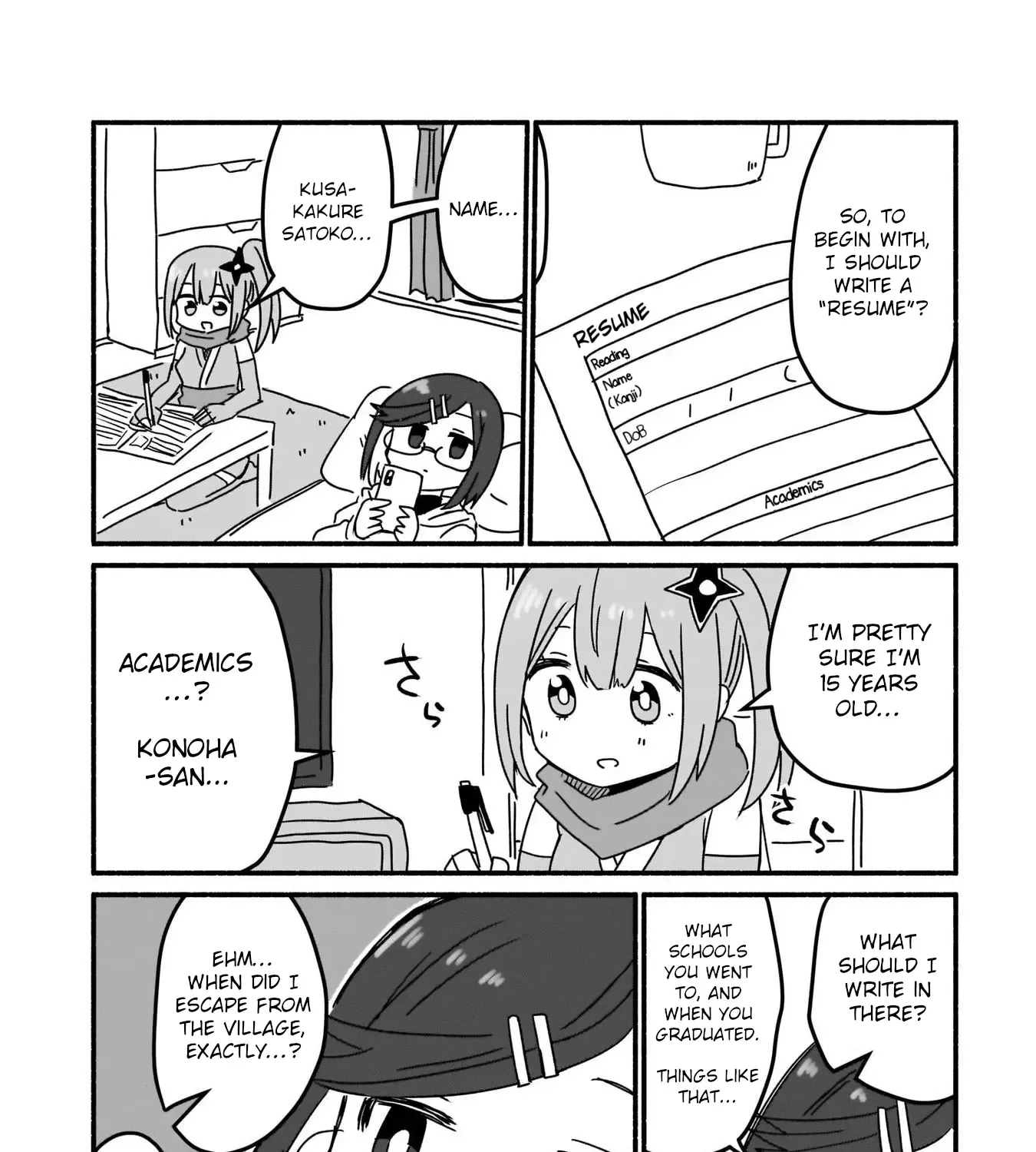 Ninja to Koroshiya no Futarigurashi Zinmanga X Chapter 6 Page 7