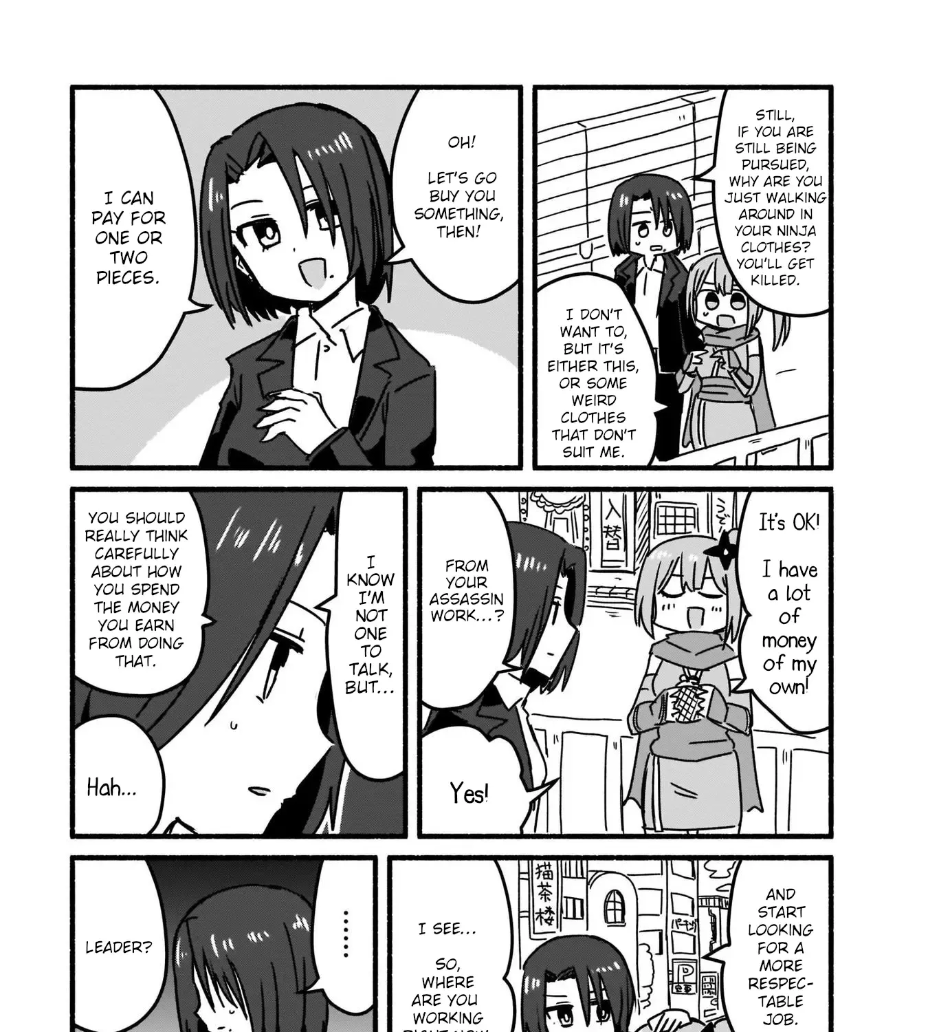 Ninja to Koroshiya no Futarigurashi Zinmanga X Chapter 4 Page 21
