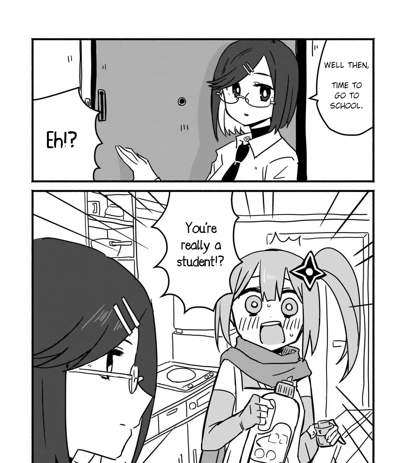Ninja to Koroshiya no Futarigurashi Zinmanga X Chapter 3 Page 1