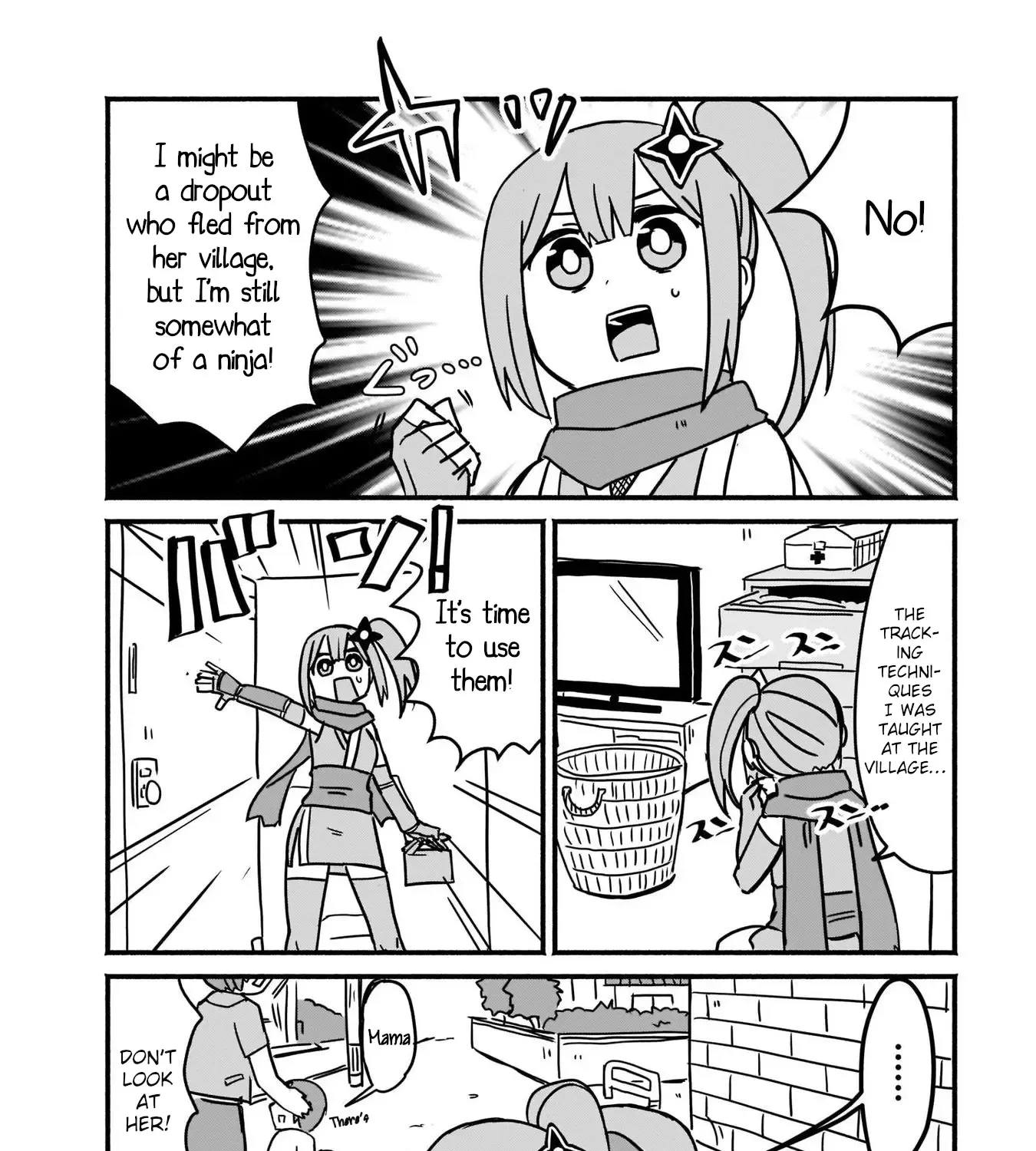 Ninja to Koroshiya no Futarigurashi Zinmanga X Chapter 3 Page 7