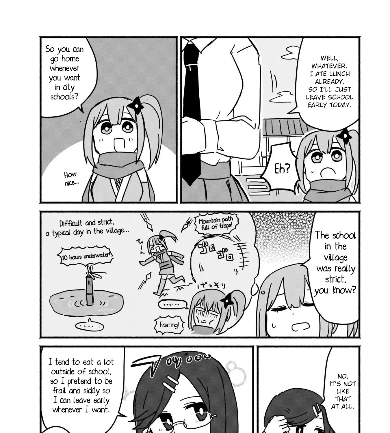 Ninja to Koroshiya no Futarigurashi Zinmanga X Chapter 3 Page 23