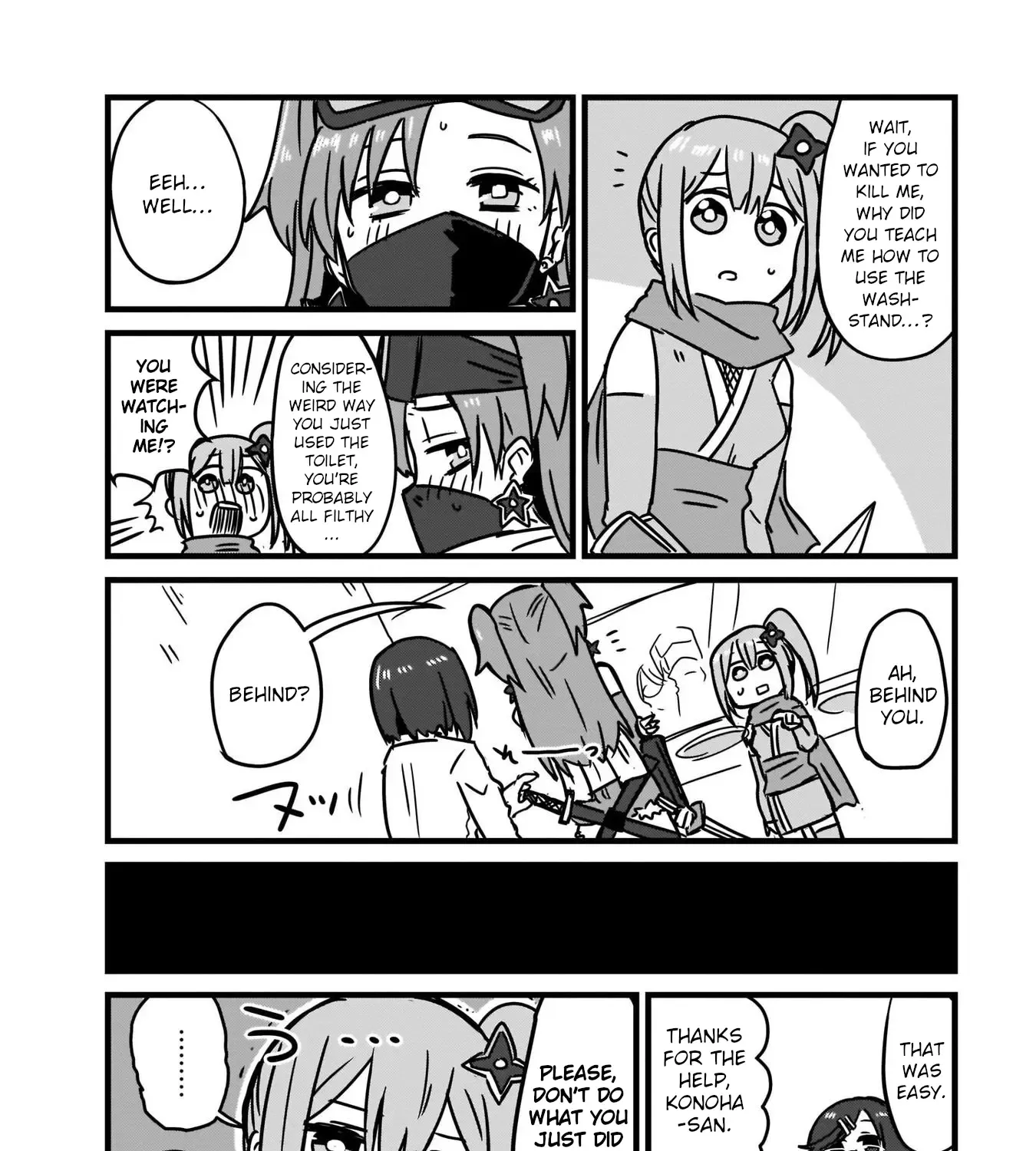 Ninja to Koroshiya no Futarigurashi Zinmanga X Chapter 2 Page 27