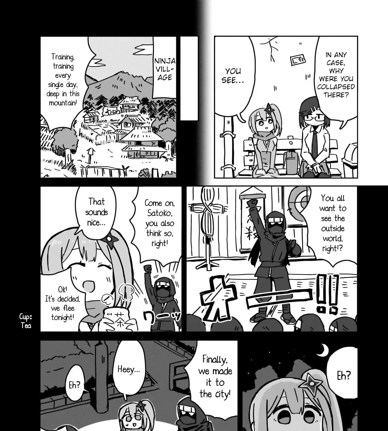 Ninja to Koroshiya no Futarigurashi Zinmanga X Chapter 1 Page 19