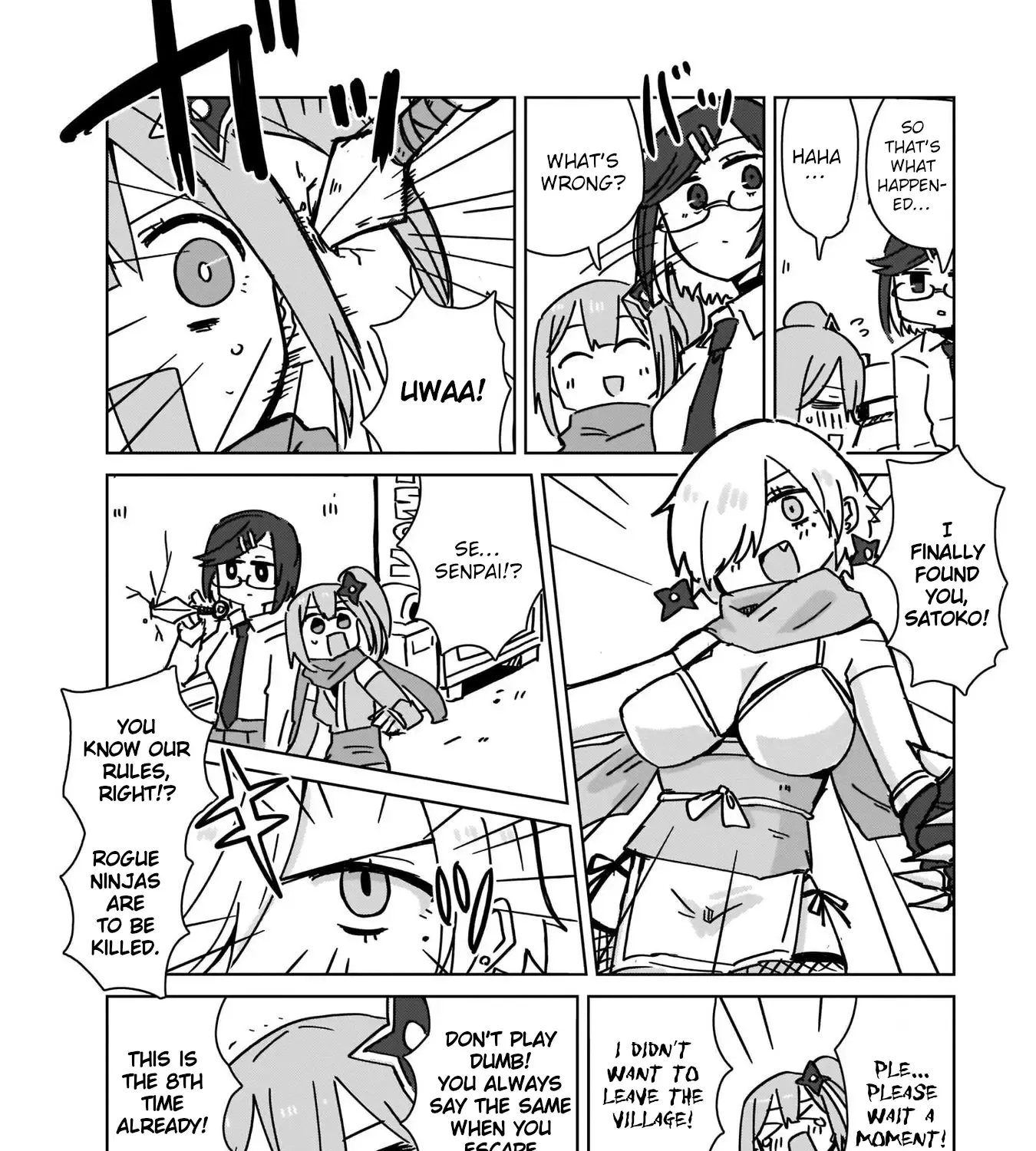 Ninja to Koroshiya no Futarigurashi Zinmanga X Chapter 1 Page 23