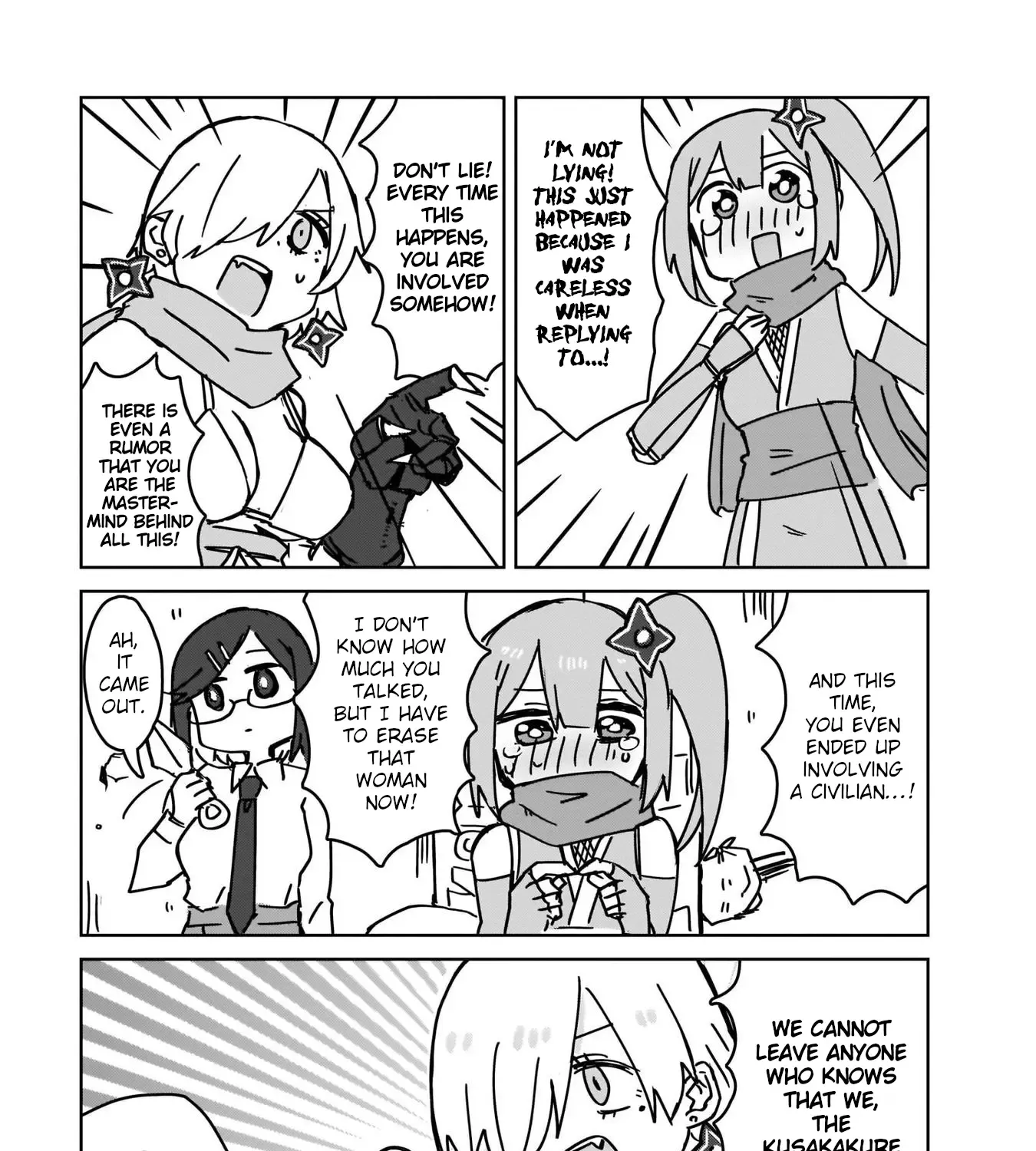Ninja to Koroshiya no Futarigurashi Zinmanga X Chapter 1 Page 25