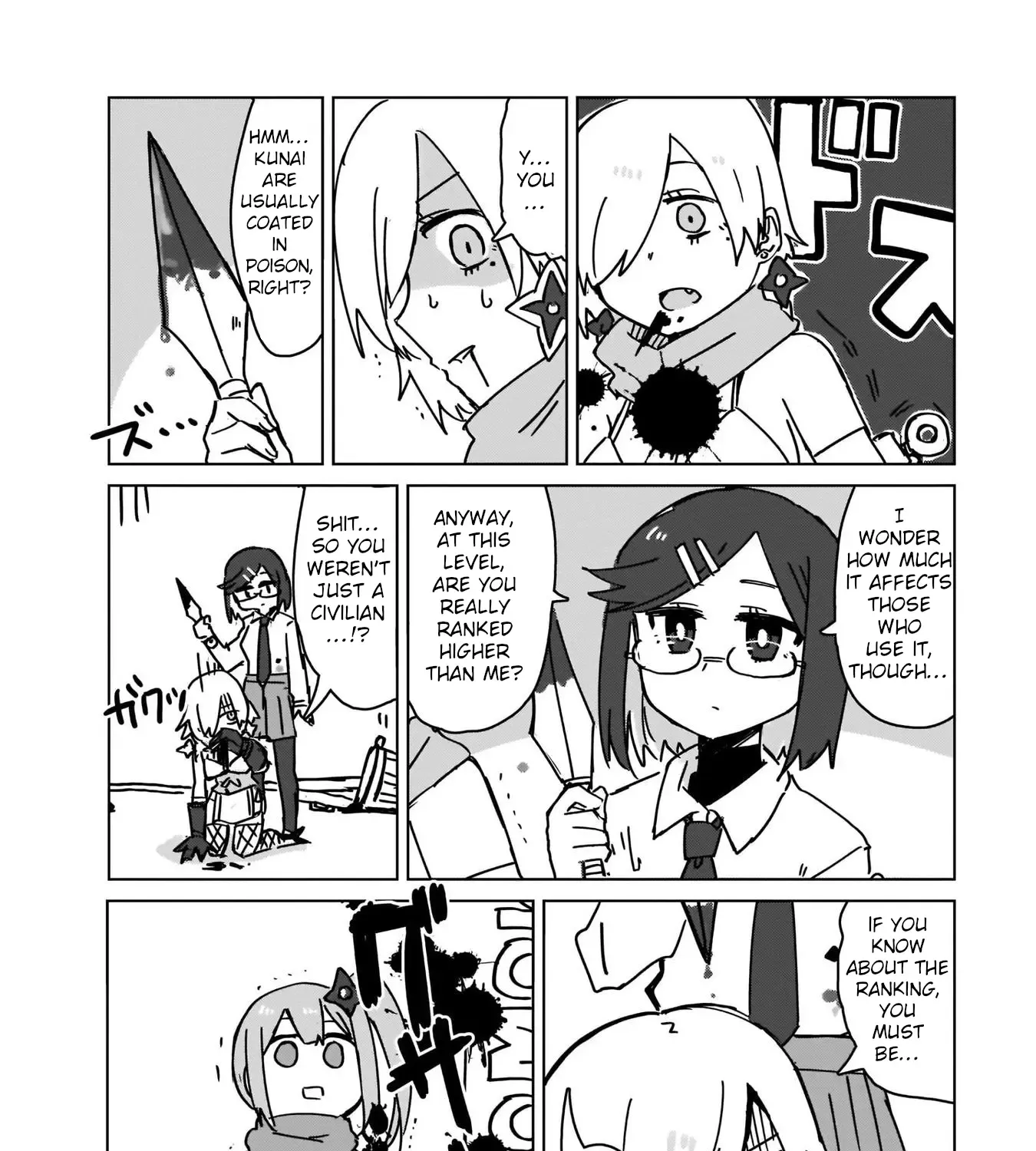 Ninja to Koroshiya no Futarigurashi Zinmanga X Chapter 1 Page 27