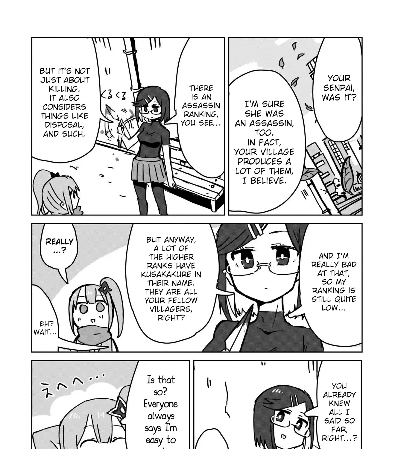 Ninja to Koroshiya no Futarigurashi Zinmanga X Chapter 1 Page 33