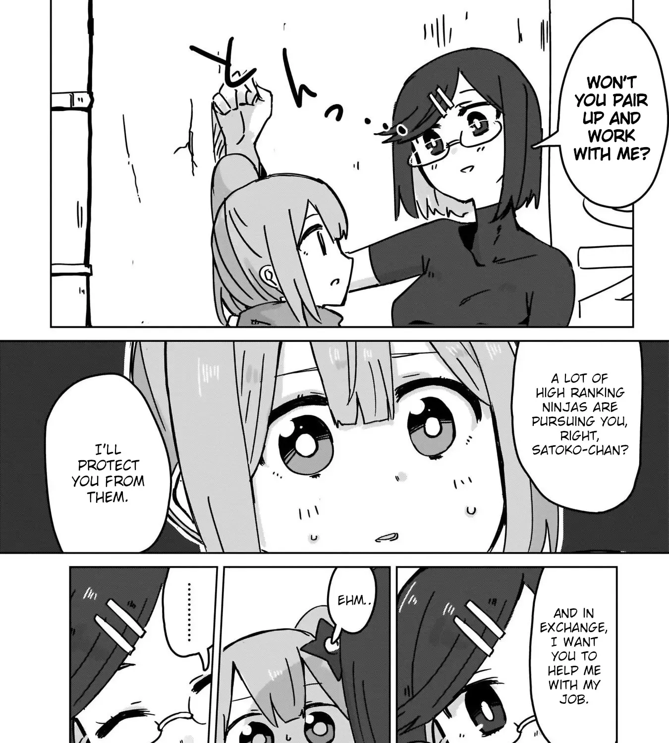 Ninja to Koroshiya no Futarigurashi Zinmanga X Chapter 1 Page 35
