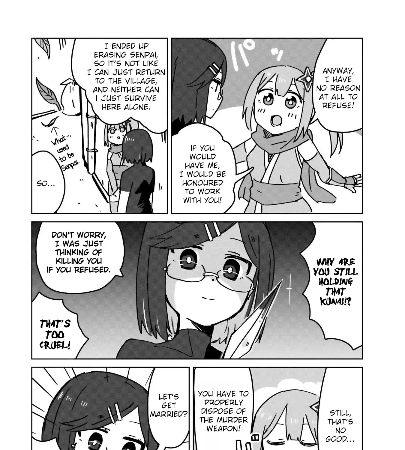 Ninja to Koroshiya no Futarigurashi Zinmanga X Chapter 1 Page 37