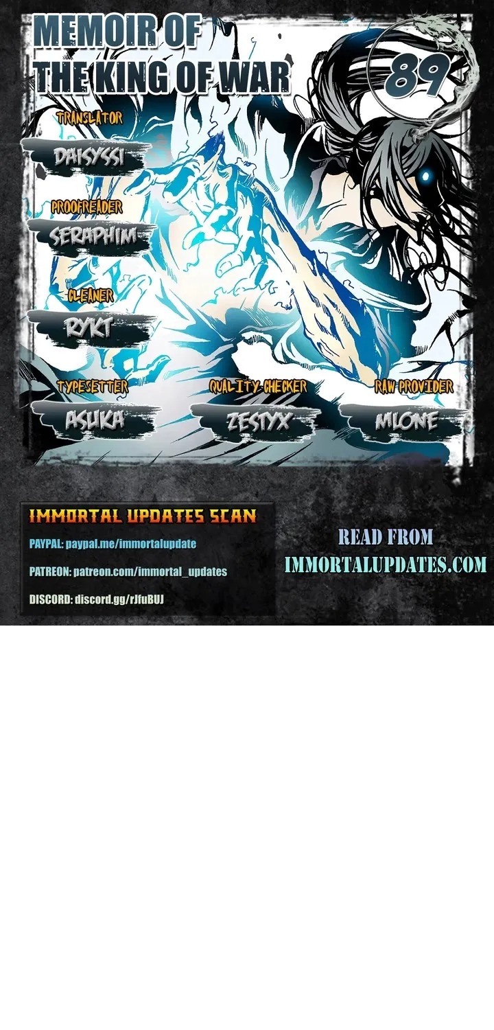 Memoir Of The God Of War Zinmanga X Chapter 89 Page 1