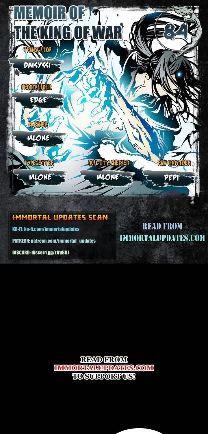 Memoir Of The God Of War Zinmanga X Chapter 84 Page 1