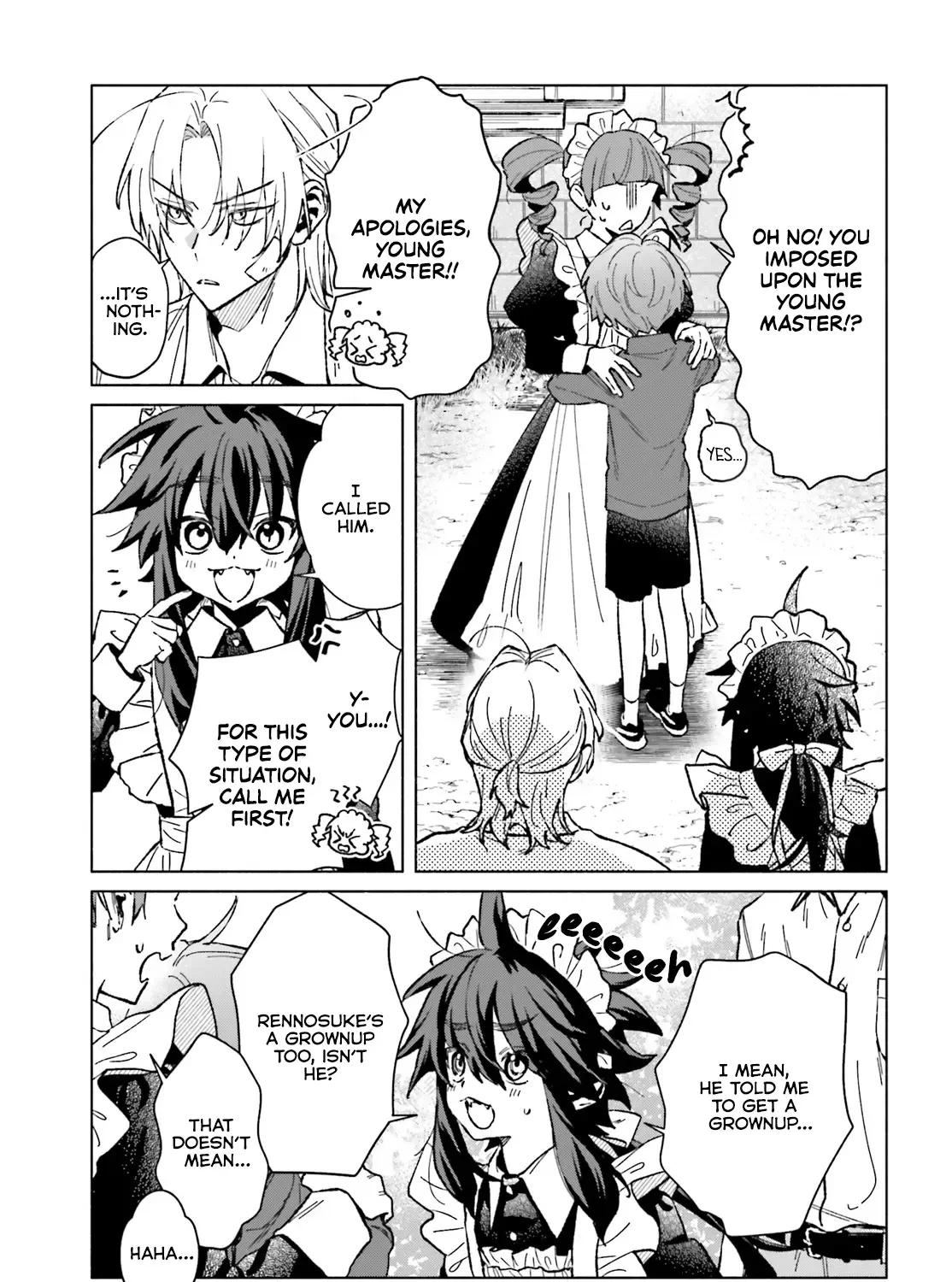Toudou-Kun Chi No Maid Shota Zinmanga X Chapter 8.5 Page 5