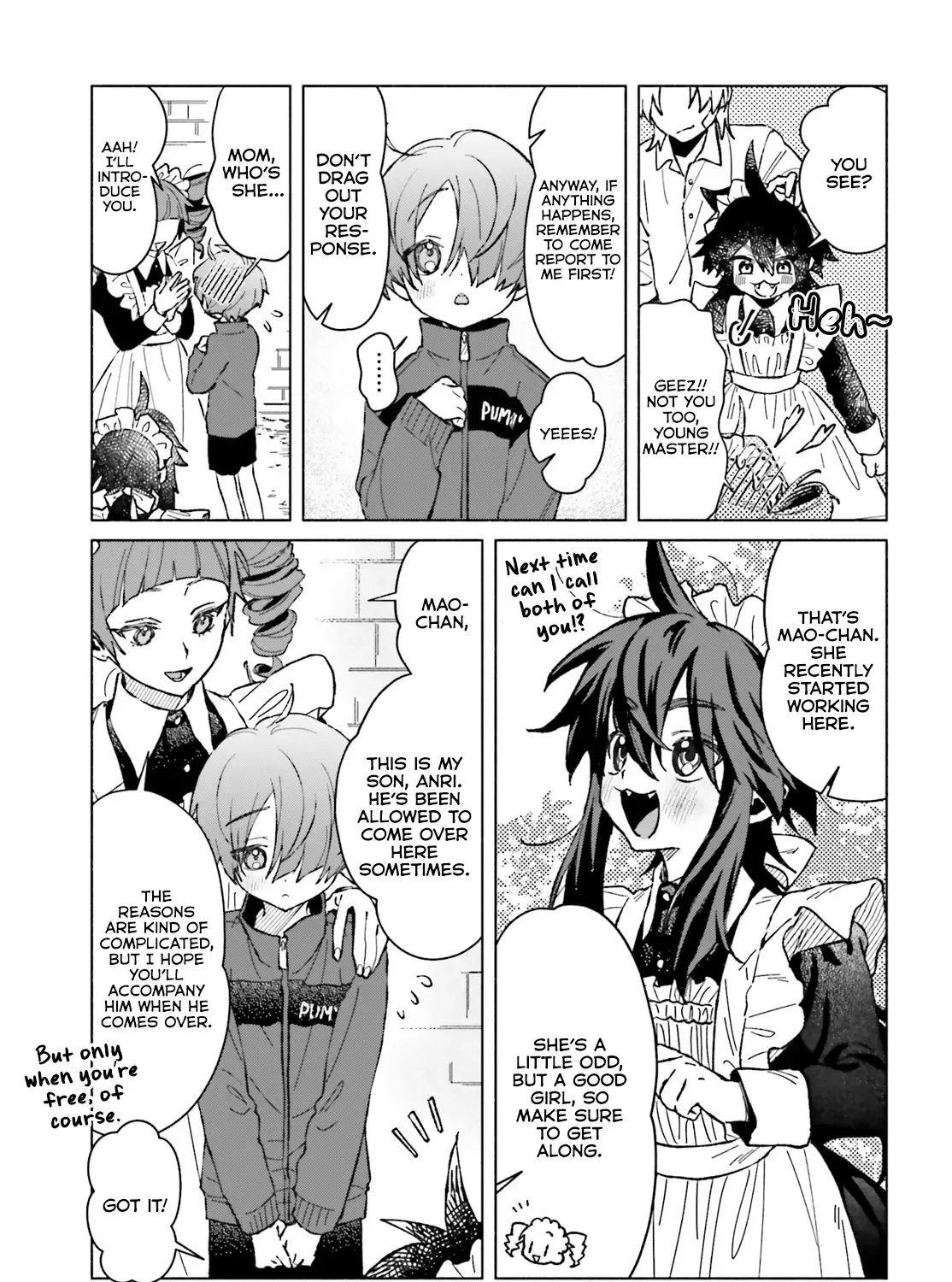 Toudou-Kun Chi No Maid Shota Zinmanga X Chapter 8.5 Page 9