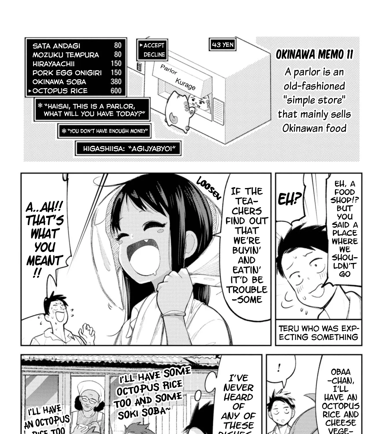 Okinawa de Suki ni Natta Ko ga Hougen Sugite Tsura Sugiru Zinmanga X Chapter 10 Page 5