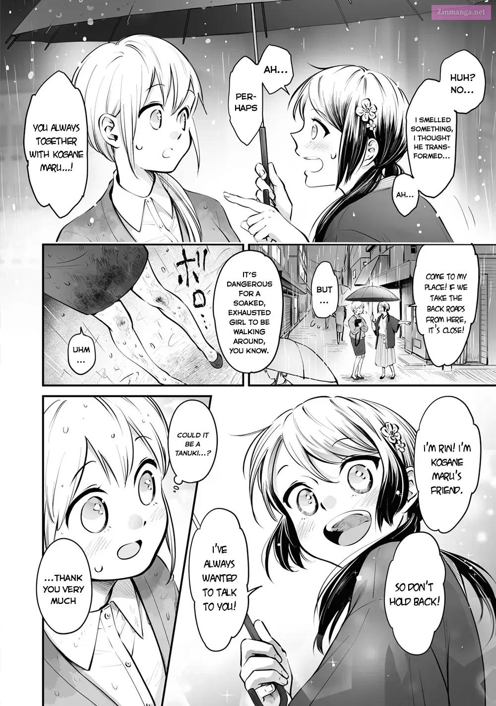 Omae, Tanuki Ni Naranee Ka? Zinmanga X Chapter 21.1 Page 2