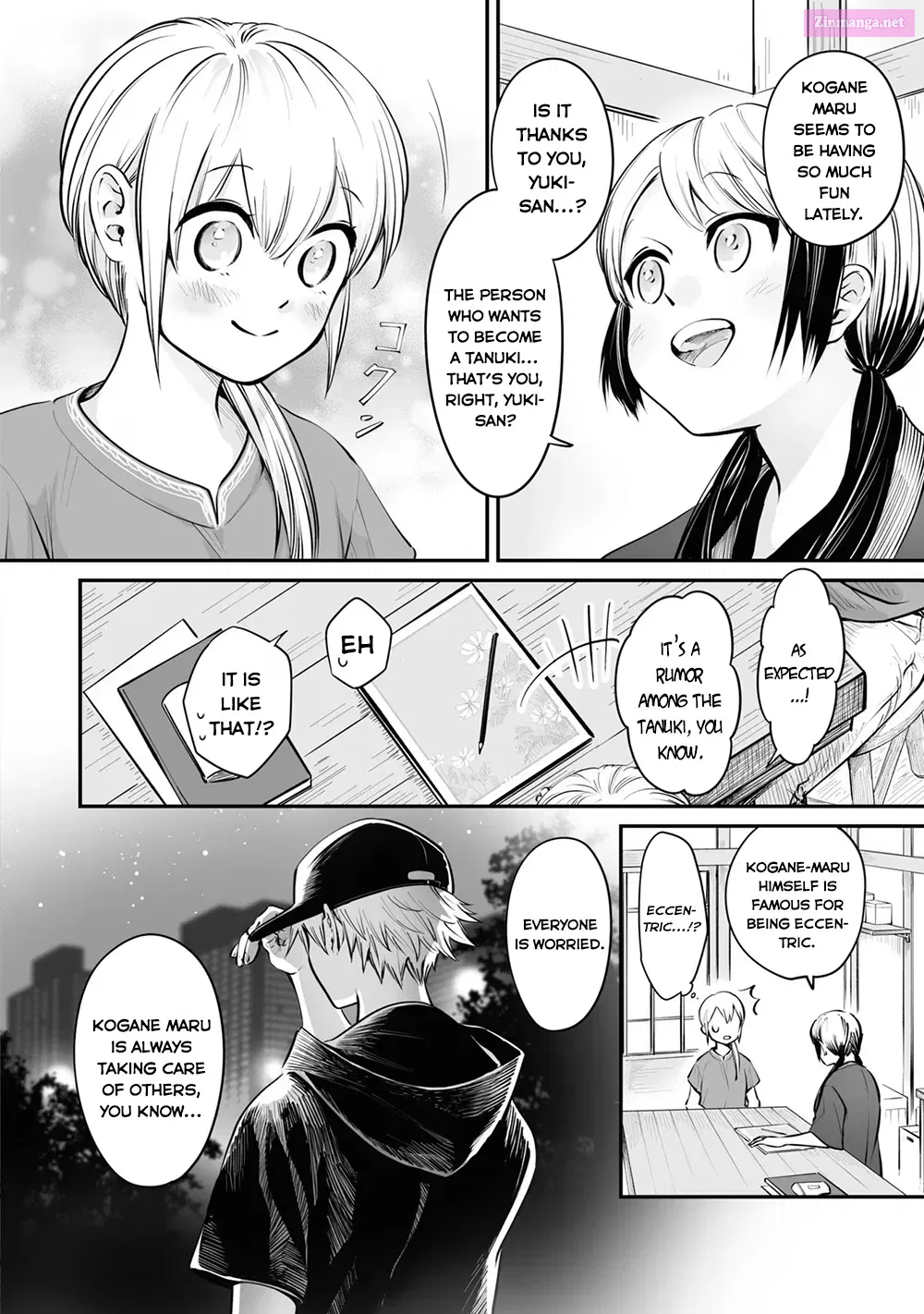 Omae, Tanuki Ni Naranee Ka? Zinmanga X Chapter 21.1 Page 6