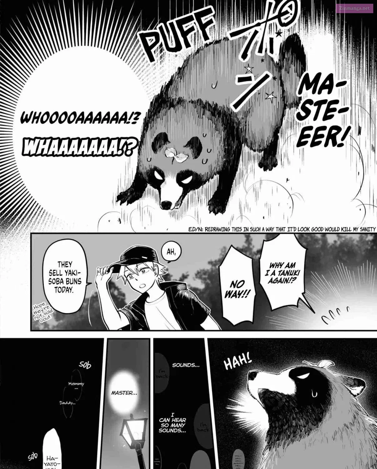 Omae, Tanuki Ni Naranee Ka? Zinmanga X Chapter 19 Page 7