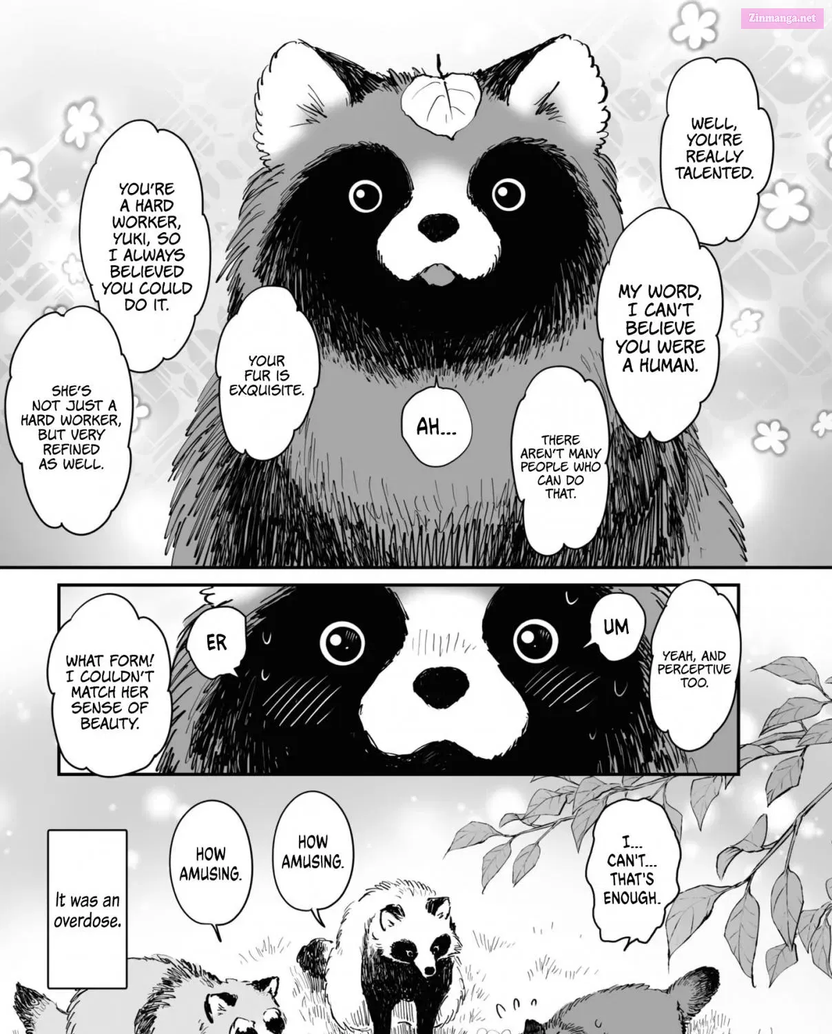 Omae, Tanuki Ni Naranee Ka? Zinmanga X Chapter 18.5 Page 3