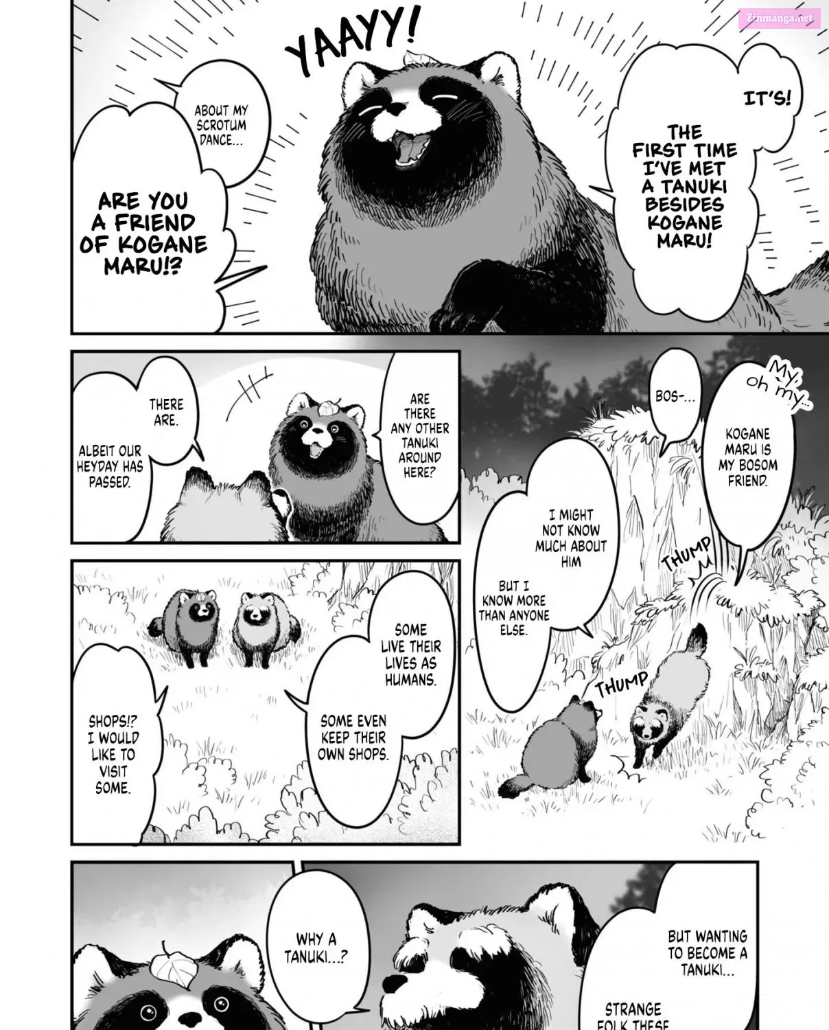 Omae, Tanuki Ni Naranee Ka? Zinmanga X Chapter 18 Page 3