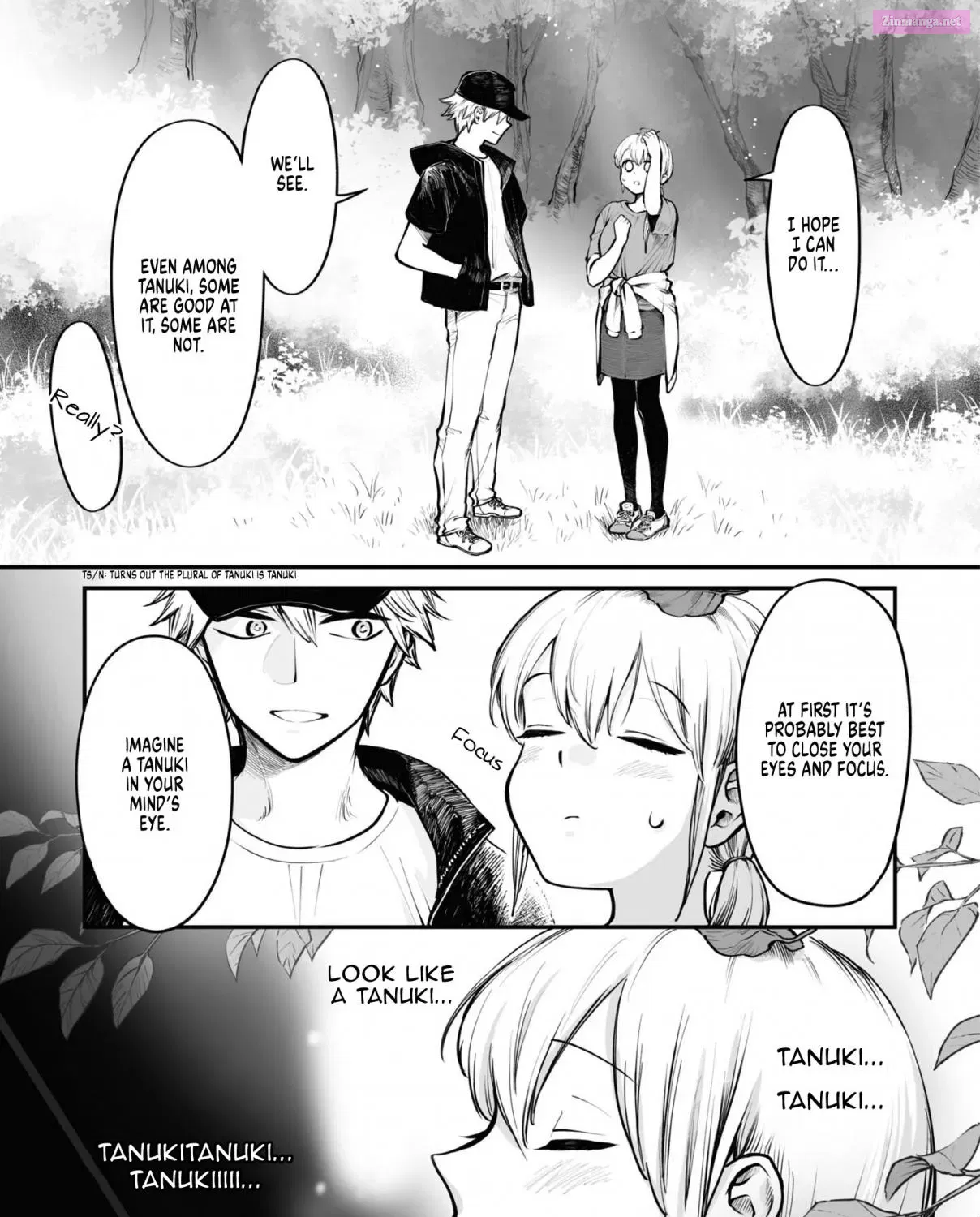 Omae, Tanuki Ni Naranee Ka? Zinmanga X Chapter 14 Page 6
