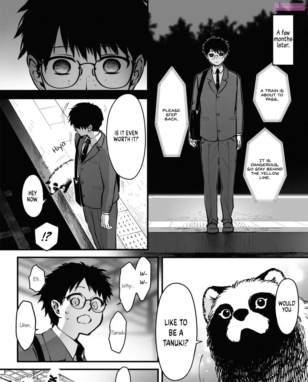 Omae, Tanuki Ni Naranee Ka? Zinmanga X Chapter 13 Page 4